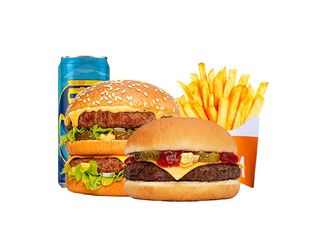 Menu Doublé M3 = Big + Cheeseburger