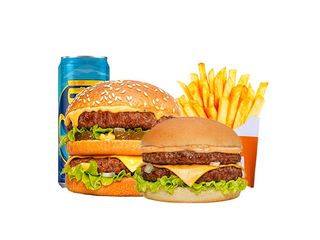 Menu Doublé M9 = Big + Géant