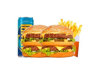 Menu Doublé M15 = 2 x Big