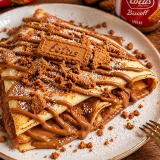 Crêpe lotus banane