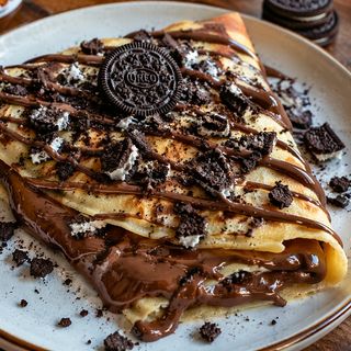 Crêpe oreo