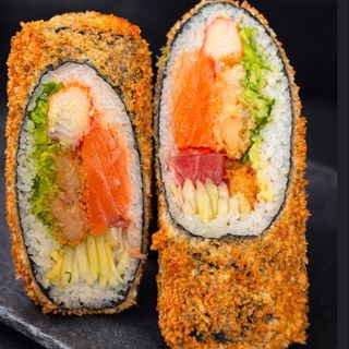Burrito saumon 4 pcs