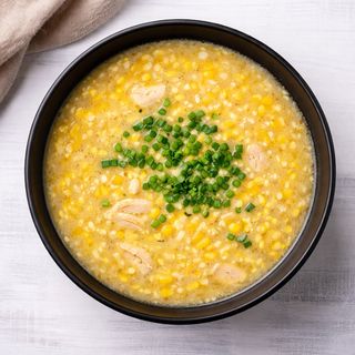 Soupe viet au poulet maïs