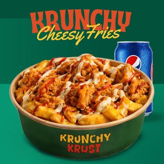 Krunchy Cheesy Fries + Soda 33cl