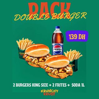 Pack DUO Burger King Size
