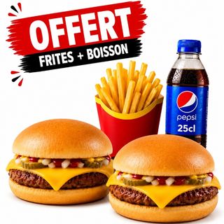 Duo Cheese Burger