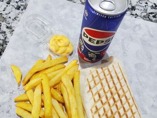 Tacos Poulet+frites+boissons