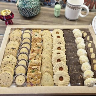 Collection raffinée de douceurs et gâteaux secs GM