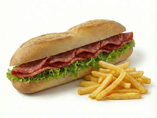 Sandwich Cachir + Frites