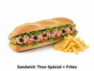 Sandwich Thon Spécial + Frites