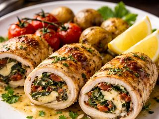 Roulade Poulet farci