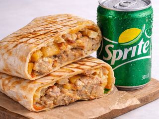 Tacos poulet +boisson