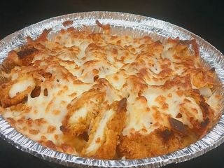 Poutine poulet +boisson