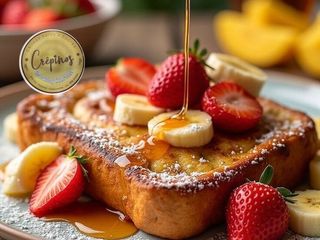Petit Déj Pain Perdu .