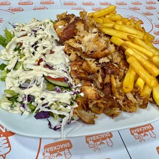 Doner Kebab Plate Meu (Chicken)