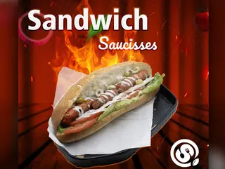 Sandwich saucisse