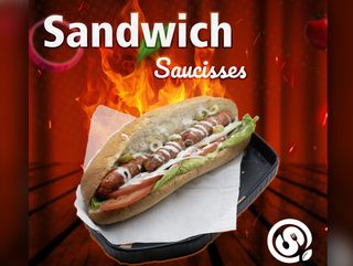 Sandwich saucisse