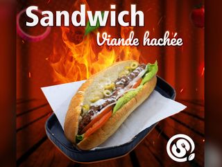 Sandwich Viande Hachée