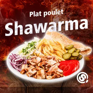 Shawarma Poulet - plats