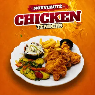 Crispy chicken tender