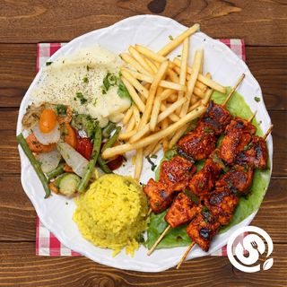 Brochette poulet paprika