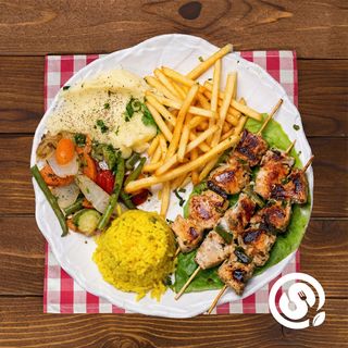 Brochette aux herbes