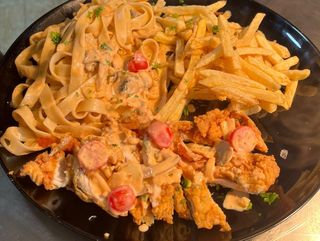 Plat Escalope Champignon