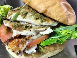 Grillen Chicken Pesto