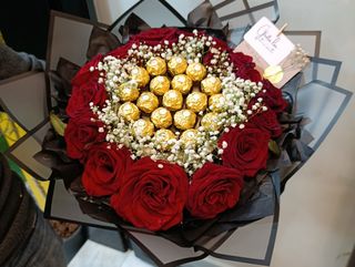 Fleurs Rouges & Chocolat