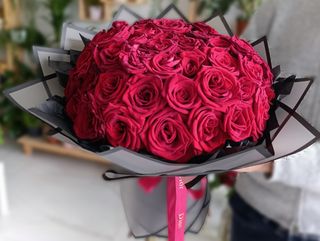Grand Bouquet 50 Roses Rouges