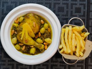 Tajine de Poulet au Citron onfit