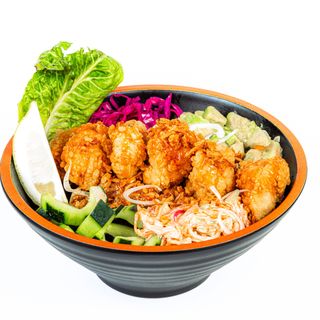 Poke bowl chicken