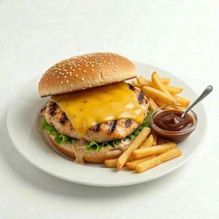 Cheese Chicken Burger