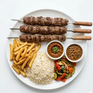 Brochettes V. hachée
