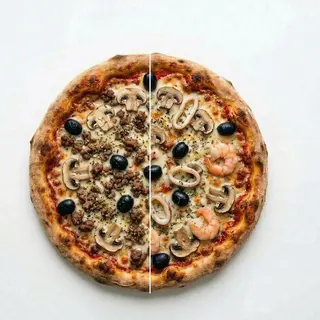 Pizza Moitié - Moitié