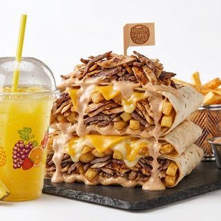 Tacos double Chawarma xxl frite citronade