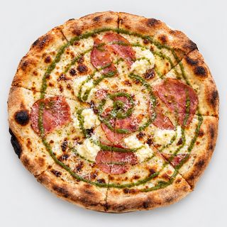 Pizza Pistache Jambon