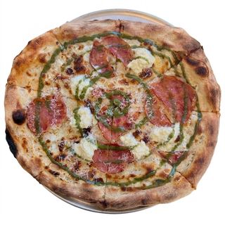 Pizza Pistache Jambon