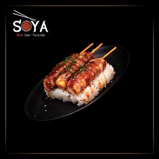 Brochette bœuf aux fromage