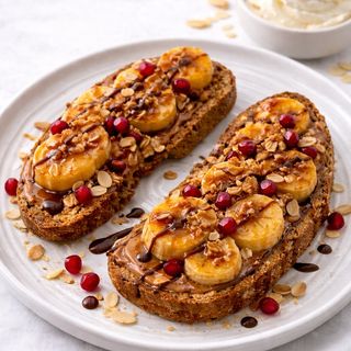 Signature Banana Toast caramélisée