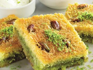 kunafa bistachio
