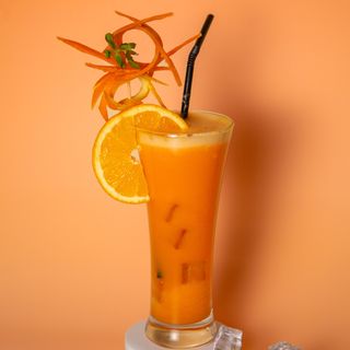 Jus d'orange carotte