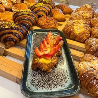 Danish à la fraise