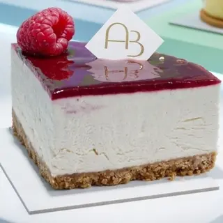 Cheesecake à la framboise