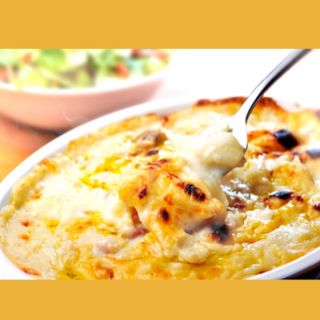 Gratin de pené poulet