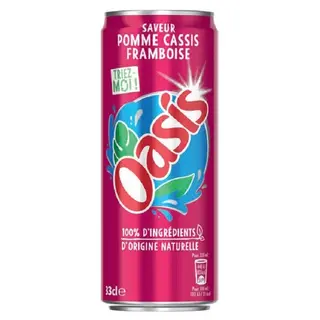 Oasis pomme cassis framboise