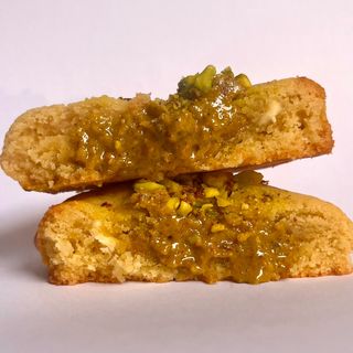 Cookie pistache style new yorkais
