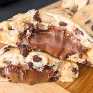 COOKIES CŒUR NUTELLA