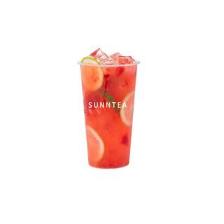 Strawberry Iced Tea 草莓冰茶