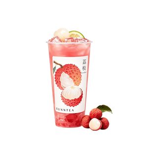 Lychee Rose Iced Tea 玫瑰荔枝冰茶
